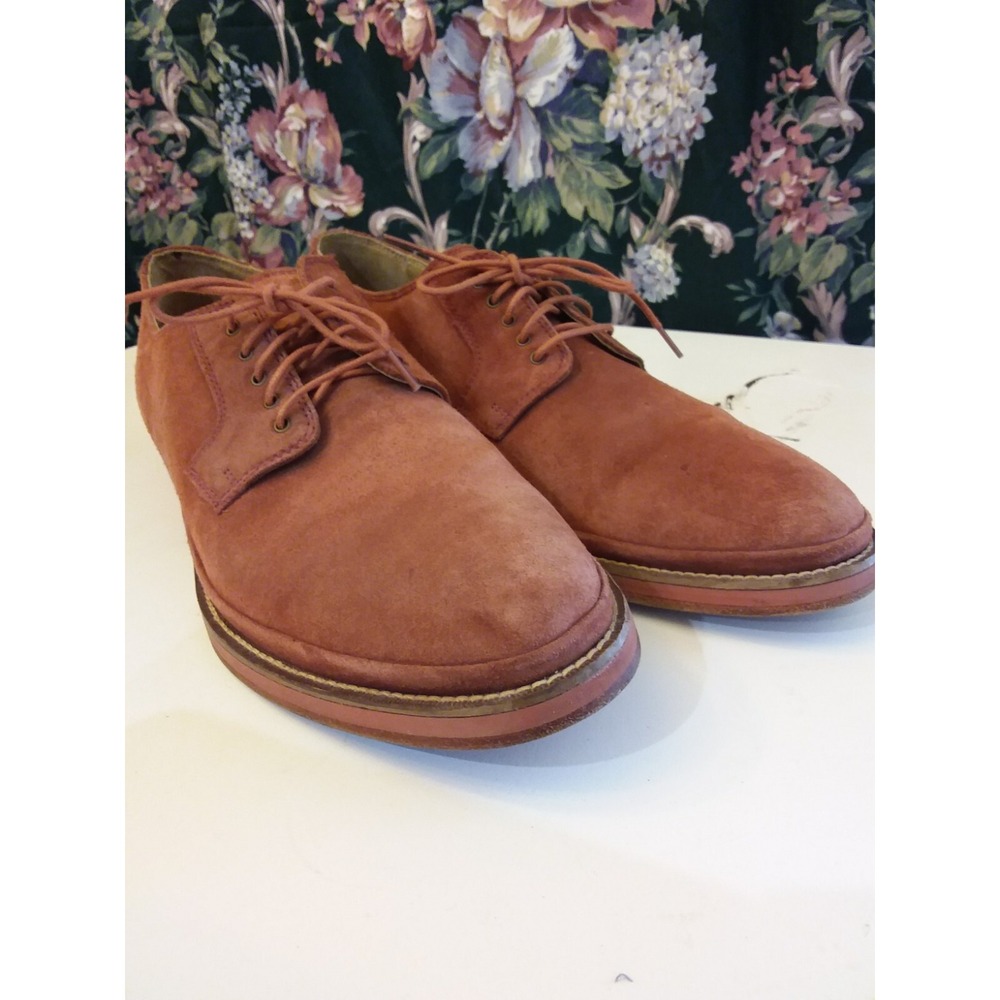 Cole Haan Shoes Brown Cinnamon Suede Leather Men Size 11 M Lace up